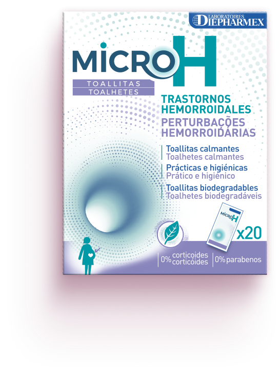 MicroH Lingettes packaging